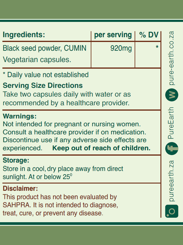 Black Seed (90 Capsules)