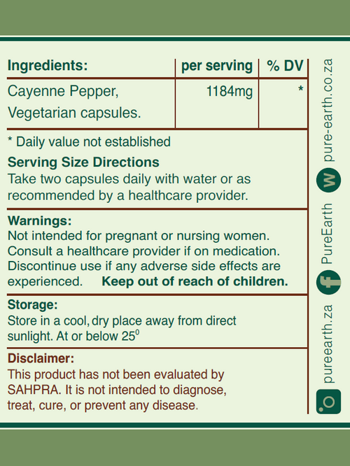 Cayenne Pepper (90 Capsules)